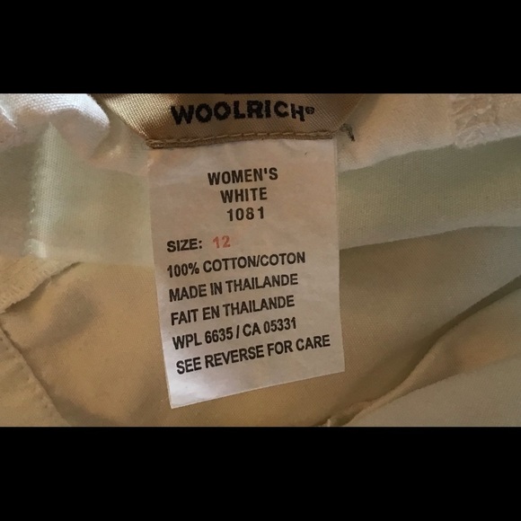 Woolrich Women’s White Pants - Picture 5 of 7